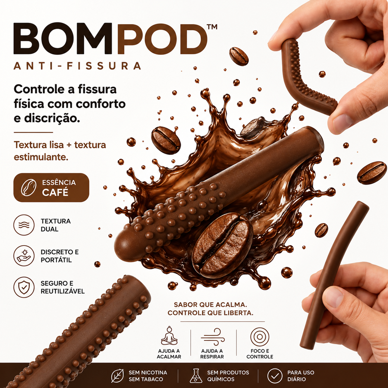 Bompod Flex Stick | Compre 1 e Leve 2 - Controle a Fissura Sem Sofrimento