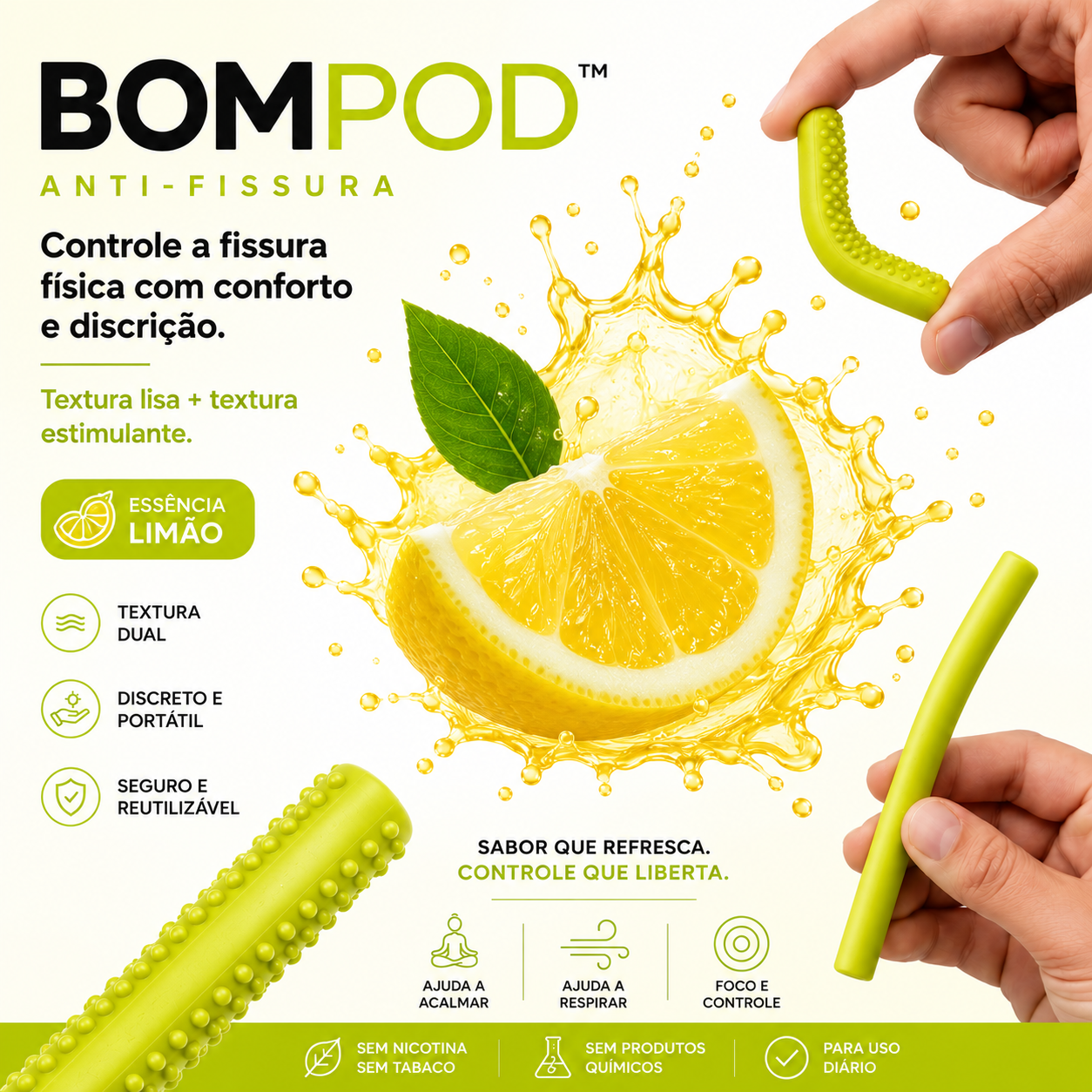 Bompod Flex Stick | Compre 1 e Leve 2 - Controle a Fissura Sem Sofrimento